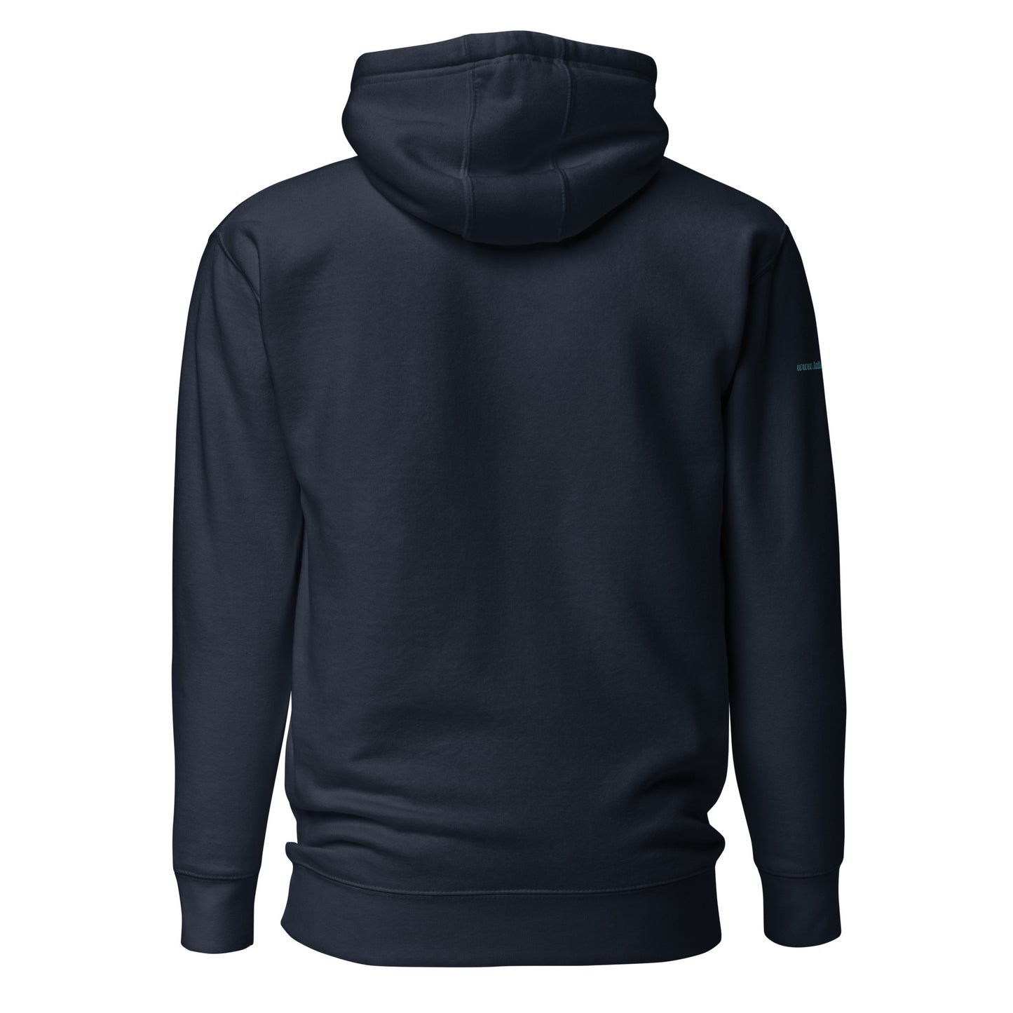 Tattoo Free Navy Blazer Hoodie